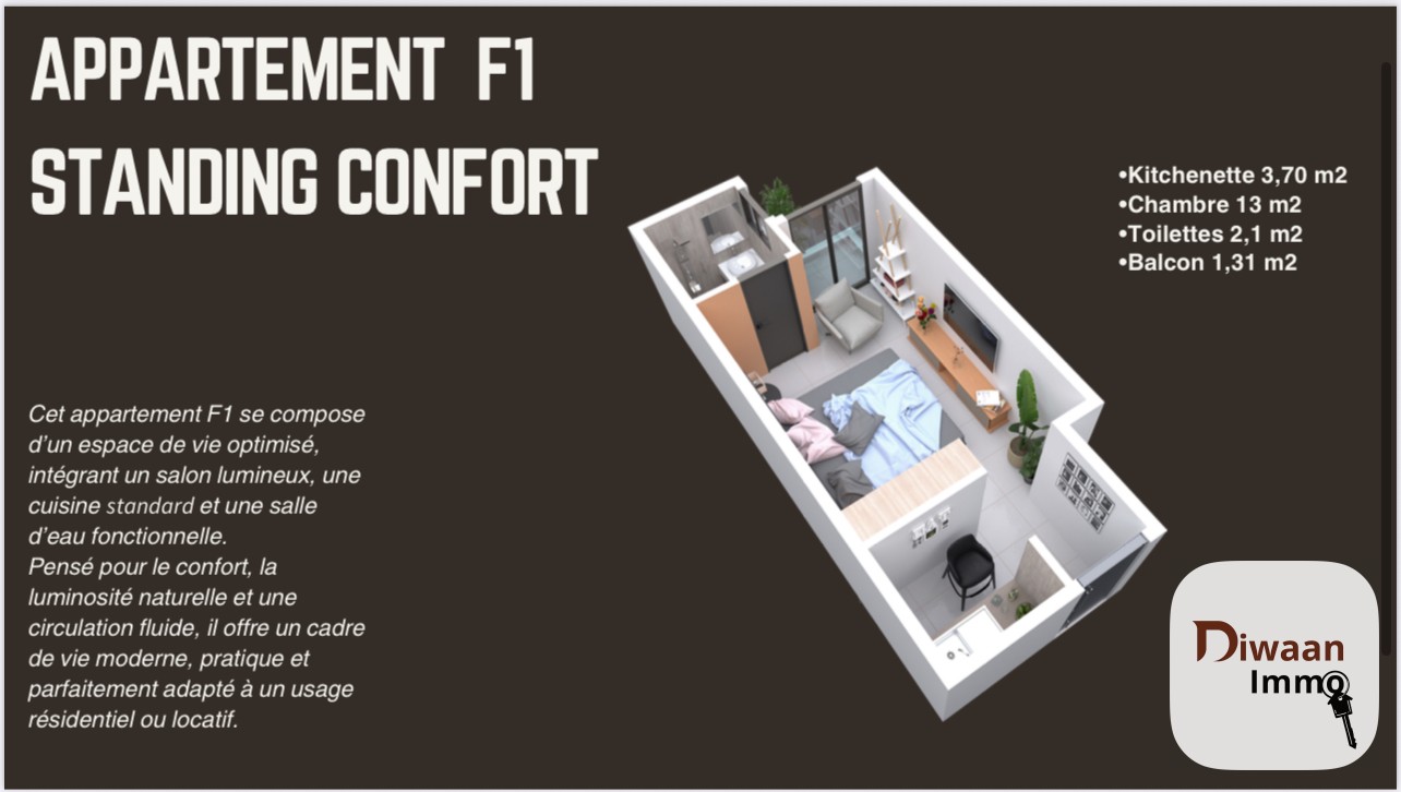 Appartements en vente  VEFA, a la Liberté 1 à partir de 25 000 000. - Image 4