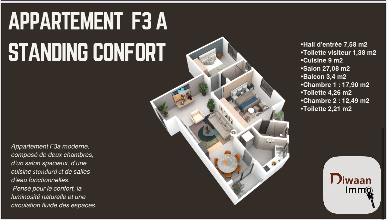 Appartements en vente  VEFA, a la Liberté 1 à partir de 25 000 000. - Image 6